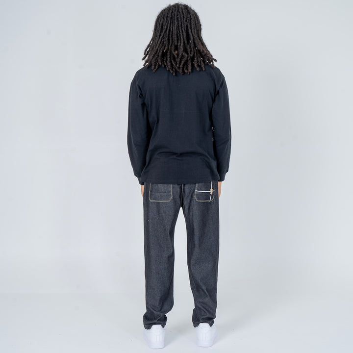 Ikki - Comfort denim pants
