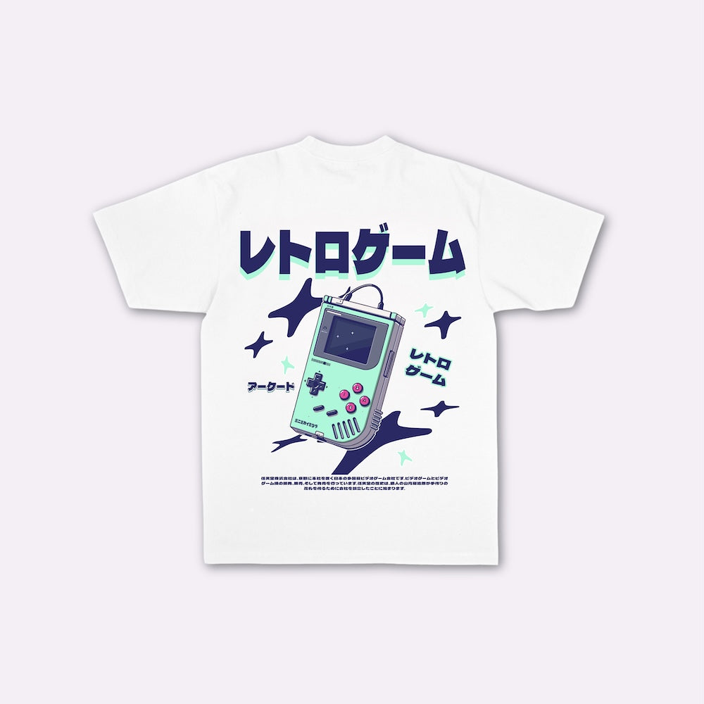 Retoro Gēmu - Oversized Japans T-shirt