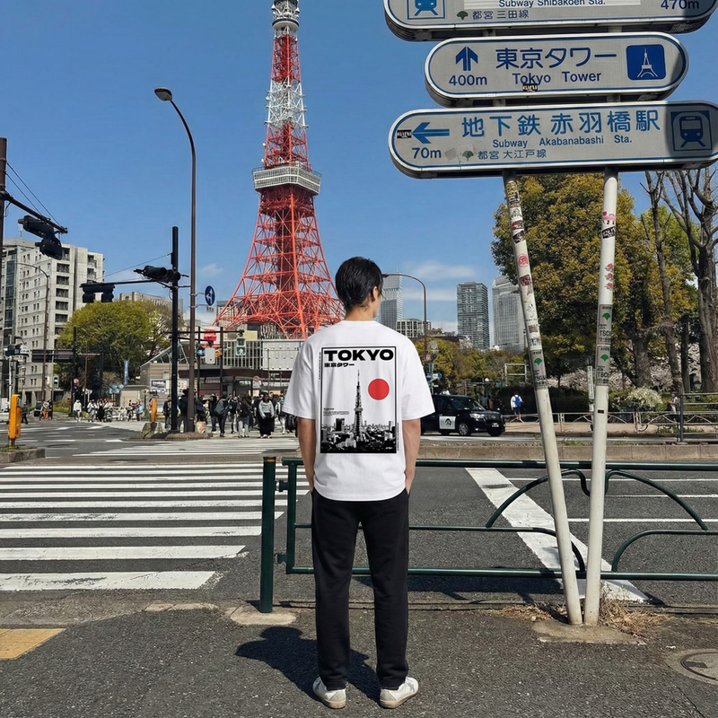 Tokyo - Japanese oversized T-shirt