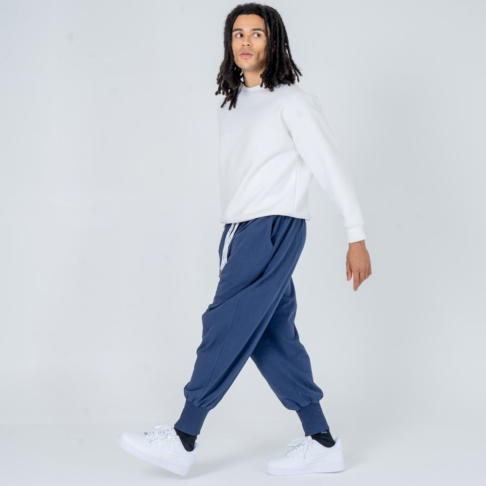 Riku - Cotton harem comfort pants – KIRAKUCO