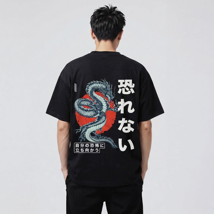 Ryū - Oversized Japans T-shirt