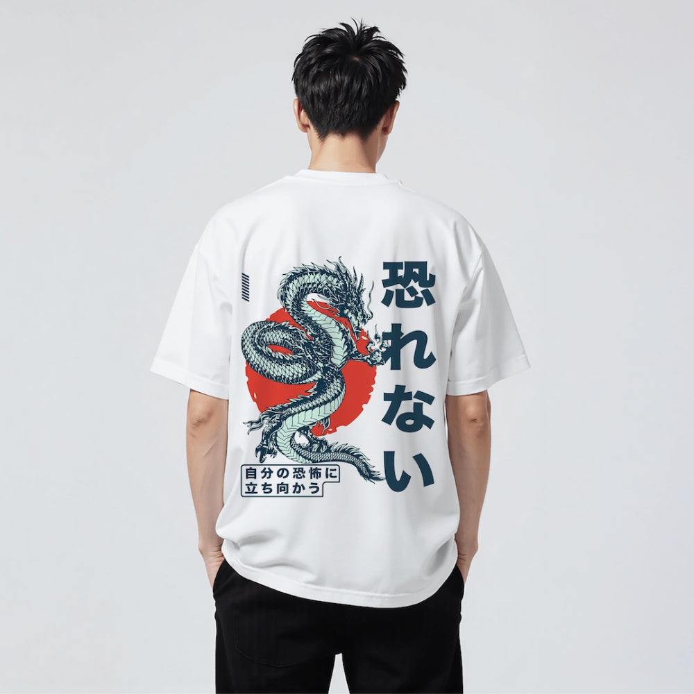 Ryū - Japanese oversize T-shirt – KIRAKUCO
