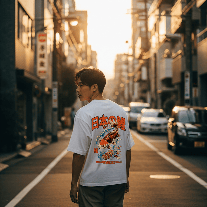 Koi 2.0 - Japanisches Oversize-T-Shirt