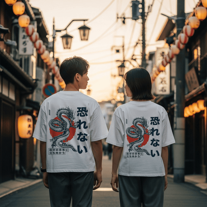 Ryū - Oversized Japans T-shirt