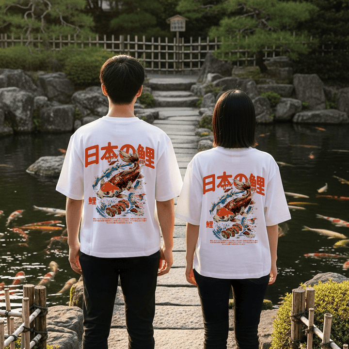 Koi 2.0 - Japanisches Oversize-T-Shirt