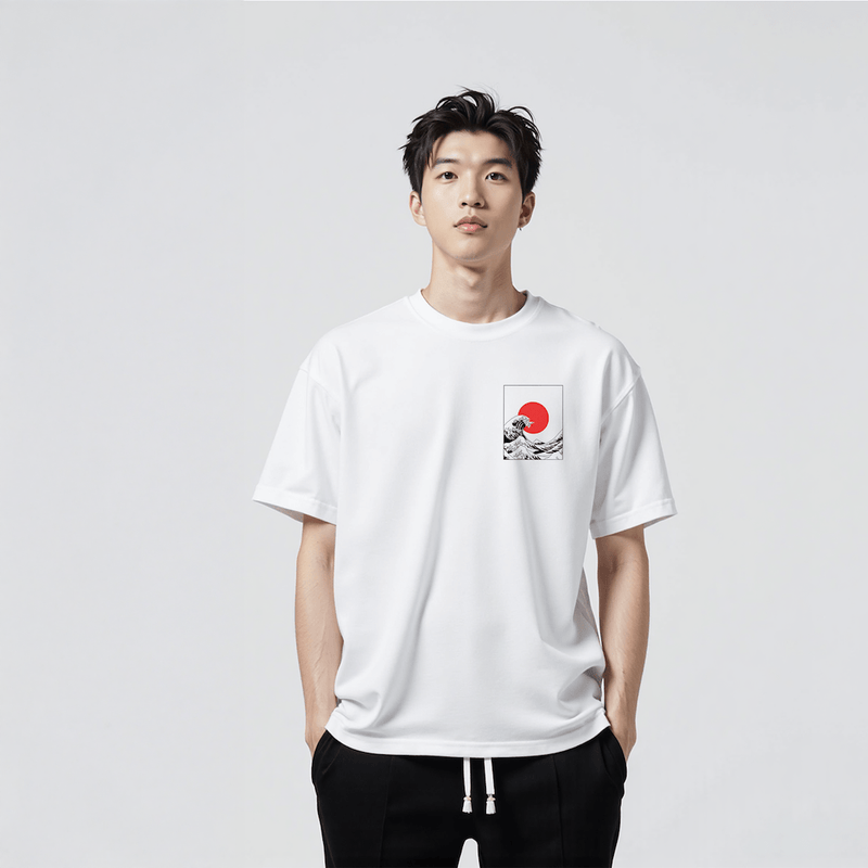 Kanagawa 2.0 - Japanisches Oversize-T-Shirt