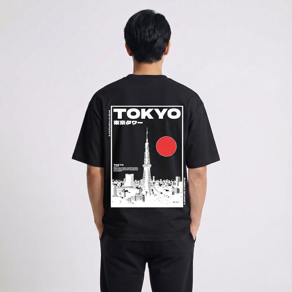 Tokyo - Japanese oversized T-shirt
